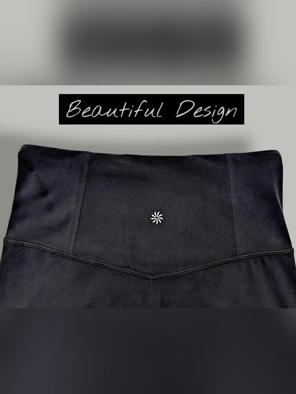 Athleta Elation Size Small Women's Ultra High Rise Black Capri Back Pocket - Picture 4 of 14